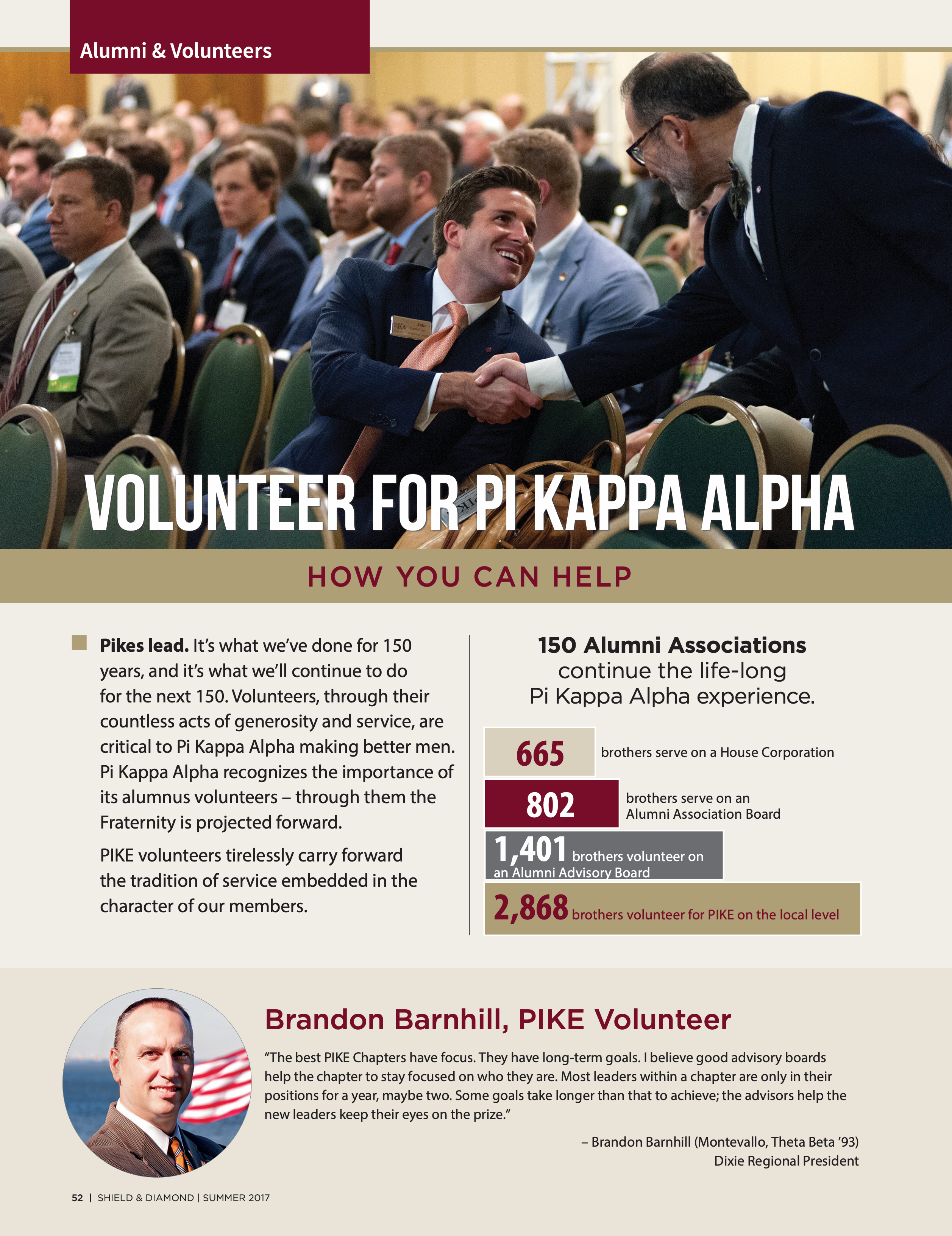 Alumni & Volunteers: Volunteer for Pi Kappa Alpha